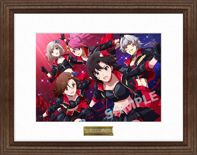 アイドルマスター <strong>TAMASHII NATIONS × THE IDOLM@STER FIVE STARS!!!!!のイラスト</strong>  左から 芹沢あさひ（アイドルマスター シャイニーカラーズ） 水木聖來（アイドルマスター シンデレラガールズ） 舞浜 歩（アイドルマスター ミリオンライブ！） 菊地 真（アイドルマスター） 牙崎 漣（アイドルマスター SideM）